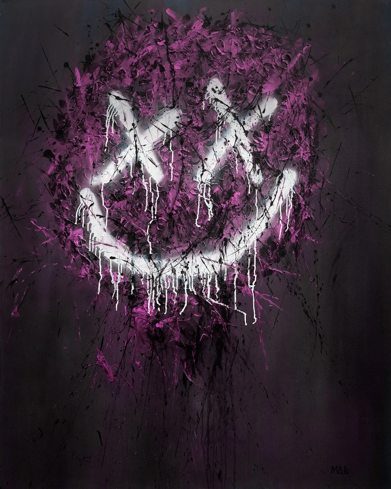 Pink Punk art print by Mark Brightman