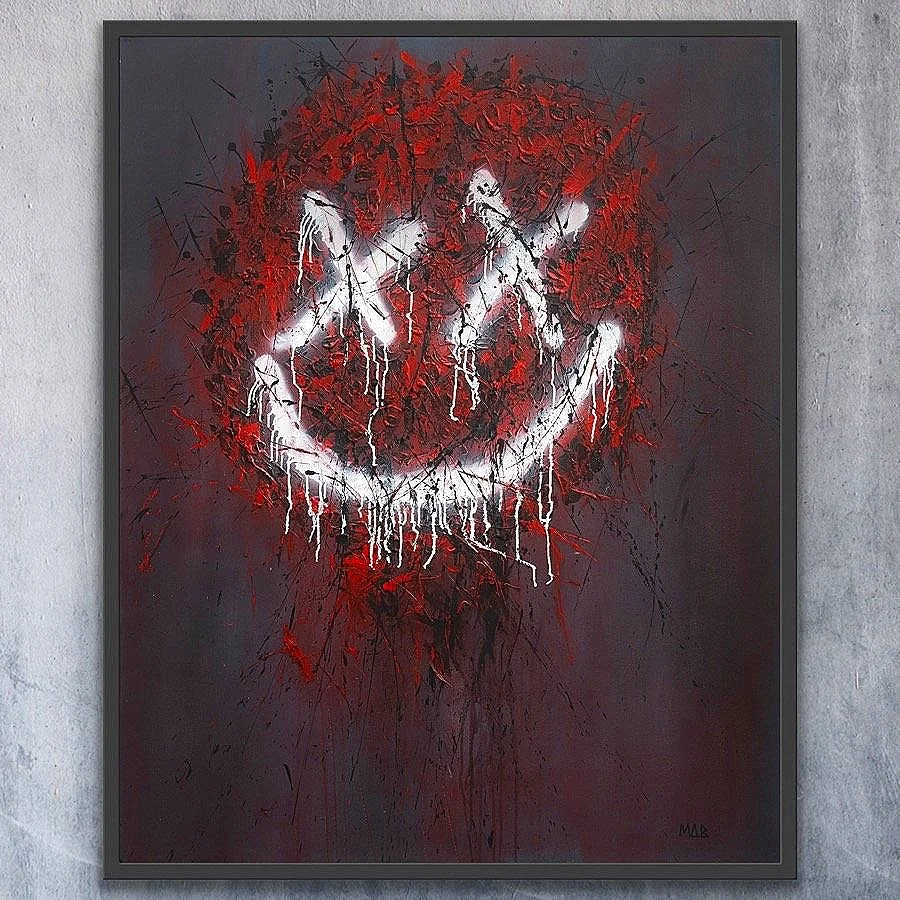 Punk Smiley by Mark Brightman